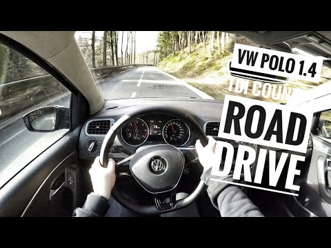 VW Polo V 1.4 TDI (2017) - POV Country Road Drive