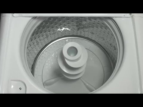 GE® 4.5 cu. ft. Capacity Washer with Stainless Steel Basket (White)