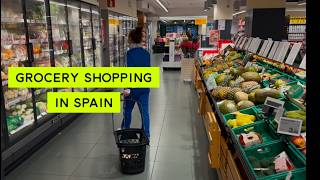 Quick Grocery Shop at BonPreu in Barcelona Spain