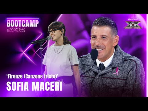 Sofia Maceri | 'Firenze (Canzone triste)" | Esibizione Bootcamp | X Factor 2025
