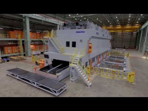 自動車ボディパネル成形用 大型サーボプレスラインのご紹介