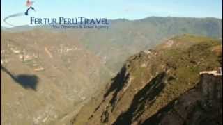 preview picture of video 'Discover Huanca Urco, the canyon of Chachapoyas - Peru Travel Guide'