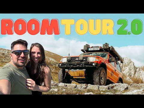 Offroad Camper/Overlander Roomtour -  Campen auf kleinestem Raum