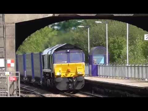 DRS 66421 with Daventry to Wentloog Tesco train