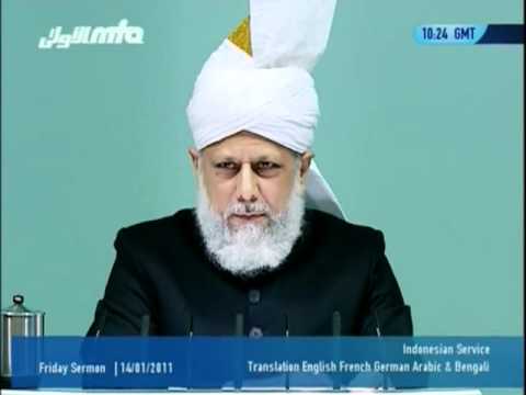 (Indonesian) Holy Prophet's(saw) attribute of forgiveness, Friday Sermon 14 January 2011