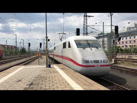 Einfahrt ICE 1 am 15.5.2020 Hbf Nürnberg