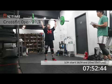 191011-2020 CrossFit Open 20.1 man Rx'd Record: 6R+6