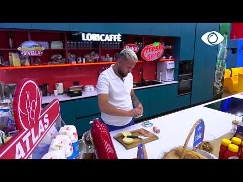 Dea dhe Efi ushqehen teksa qëndrojnë të përqafuara në sfidën e rezistencës - Big Brother Vip 2