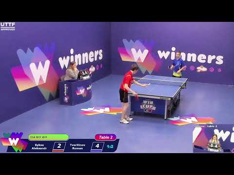 Winners League  23.02.21  Syksa Aleksandr - Tveritinov Roman  15:30