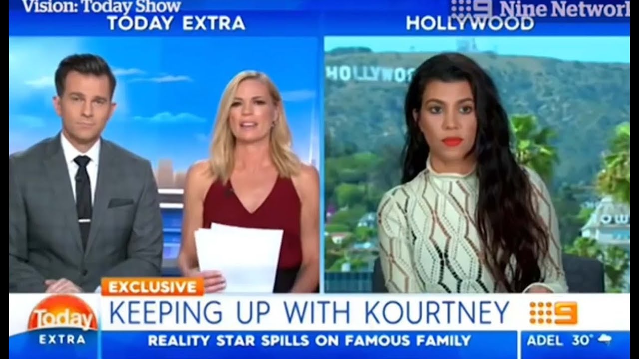 Strange moment with Kourtney Kardashian / MK ULTRA victim thumnail
