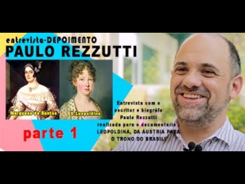 ENTREVISTA/DEPOIMENTO COM O ESCRITOR PAULO REZZUTTI - PARTE 1