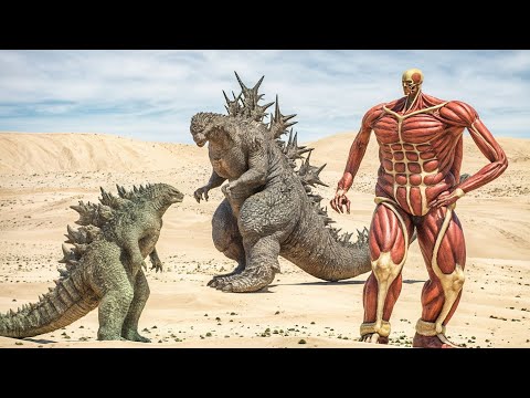 Legendary Godzilla Retaliates Colossal Titan & Minus One