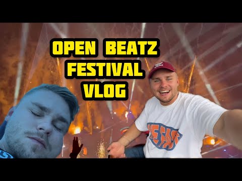 First time camping at the Open Beatz Festival - VLOG!