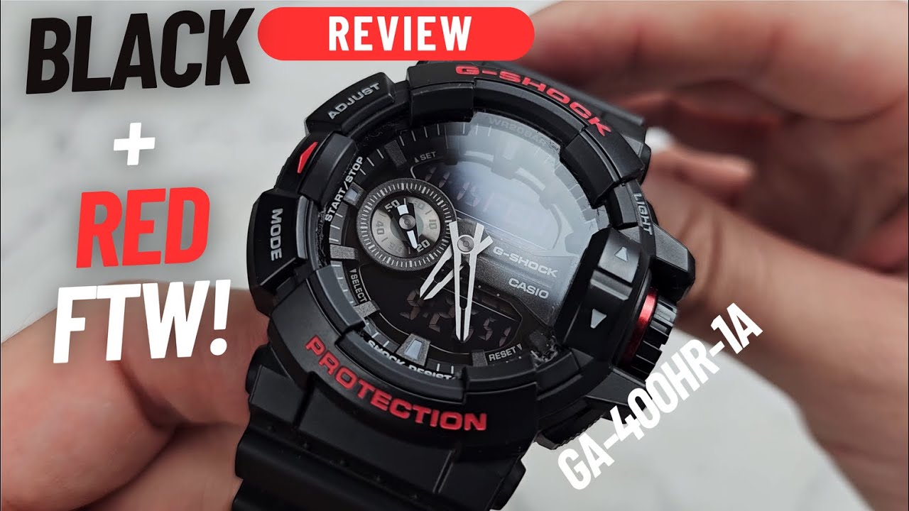 SHOULD HAVE BOUGHT IT SOONER | REVIEW: GA-400HR-1A GSHOCK