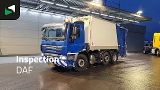 Cami&atilde;o de lixo DAF CF75.250 6X2 20m3 Zoeller Medium XL Steering axle Automatic Euro | Imagem 4 - Autoline