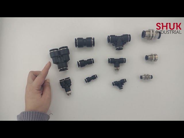 Vídeo relacionado con 6 Piezas Conector NeumáTico Con 6 Conectores RáPidos NeumáTicos Circlip Azul Conector De Tubo Conectores De Empuje Recto Conector RáPido Para Enchufes De Impresoras 3d