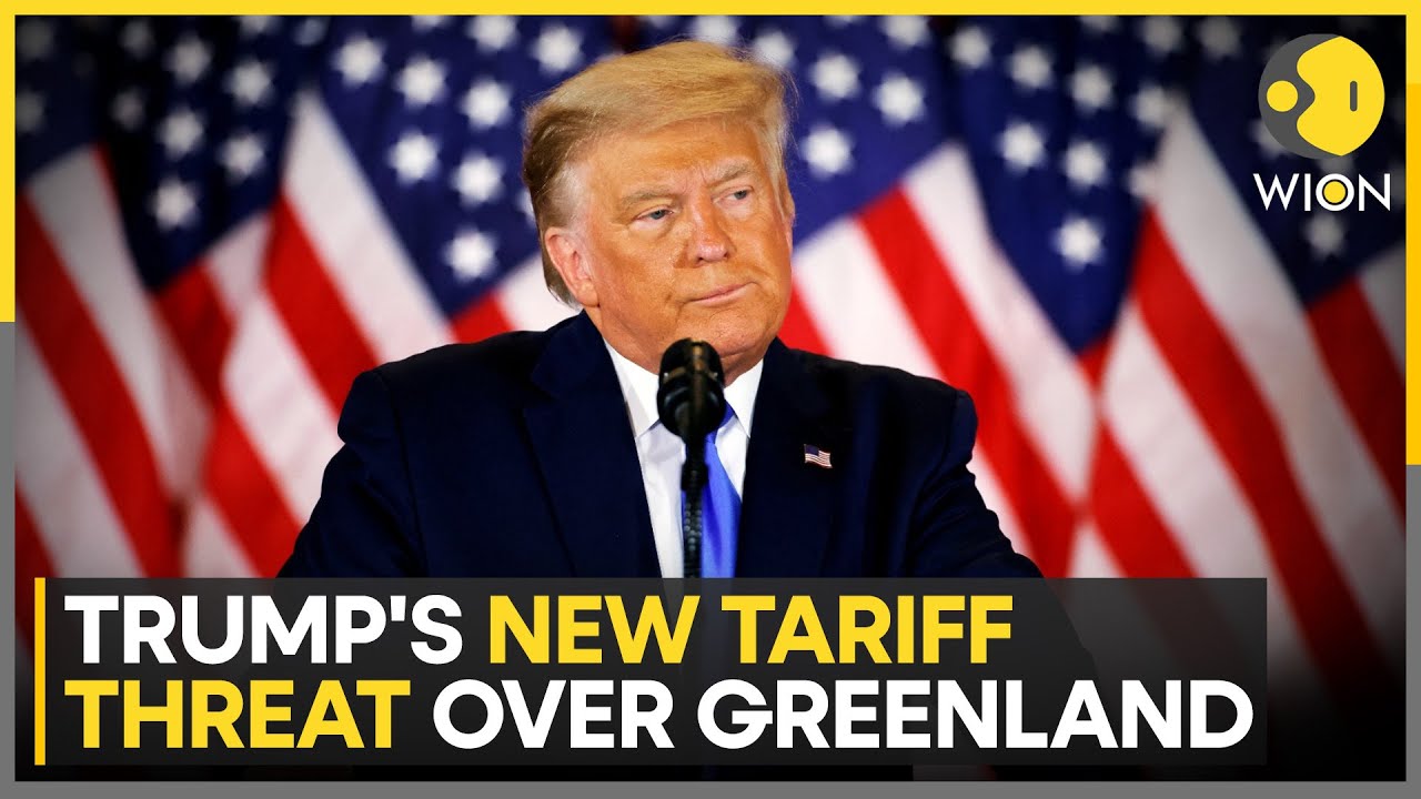 U.S.-Greenland: Trump Tariff War Over Greenland Control | WION