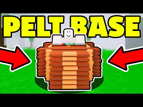  I Built a PELT ONLY BASE in 99 Nights in the Forest...(NOT FUN)