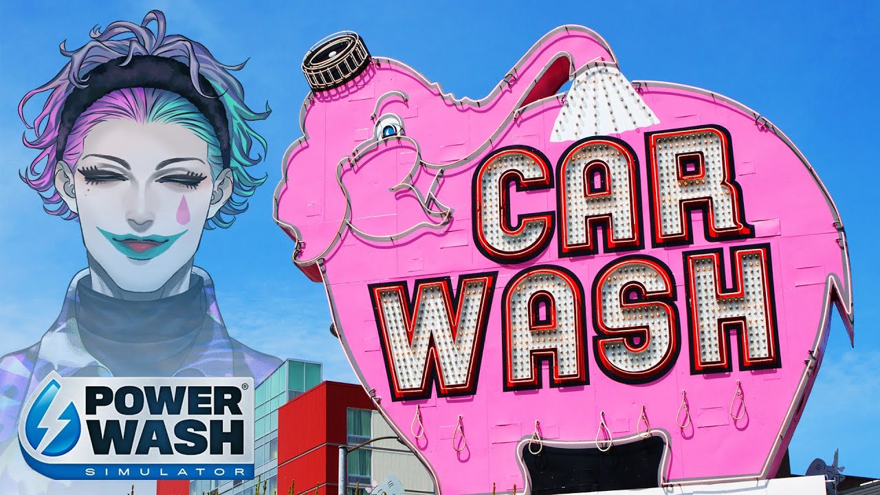 【PowerWash Simulator】晴れてるうちに洗車雑談したい【にじさんじ/ジョー・力一】