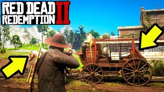 EASY MONEY HEIST STAGE COACH ROBBERY in Red Dead Redemption 2!