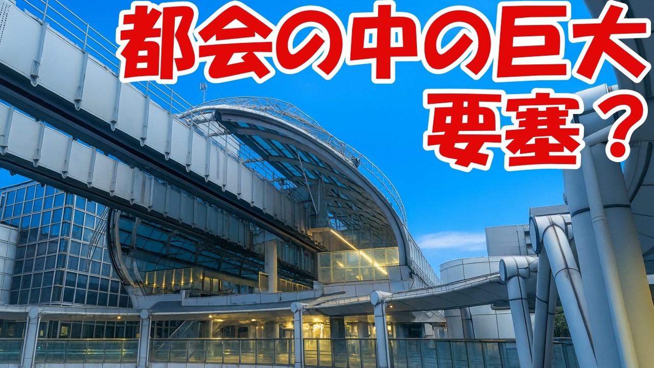 突如現れた巨大要塞【千葉旅③ゆっくまーの旅日記】