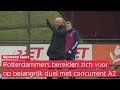 Feyenoord traint weer openbaar: Geertruida, Dessers en Nelson niet op het veld