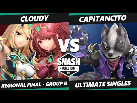 SWT CA RF Group B - Capitancito (Wolf, Mii Gunner) Vs. Cloudy (Pyra Mythra) SSBU Ultimate Tournament