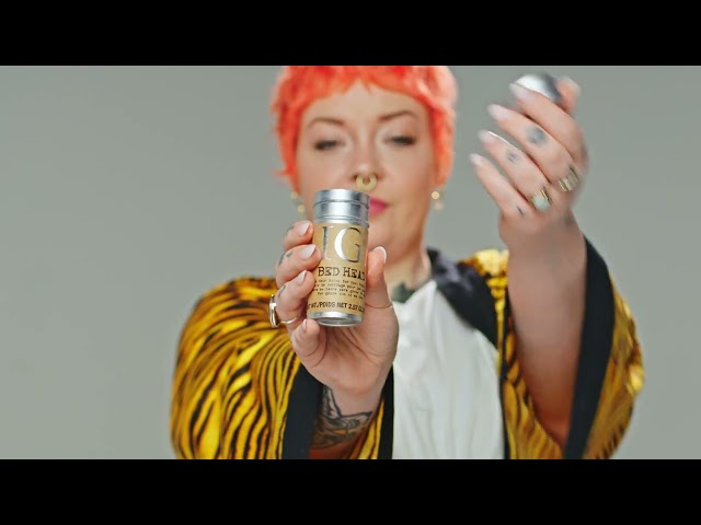 Vídeo relacionado con Bed Head by TIGI Hair Wax Stick, Cera Profesional para Peinar, 75g