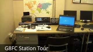 preview picture of video 'G8FC Station Tour Amateur Radio'