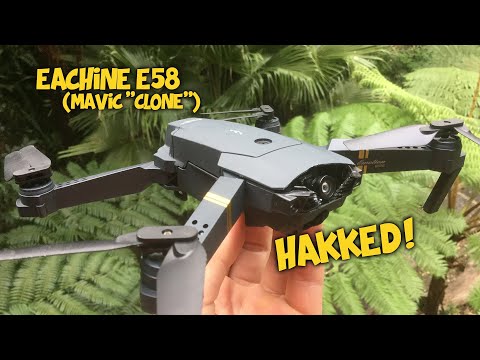 $38 Mavic "Clone" (Eachine E58) - Hakked!
