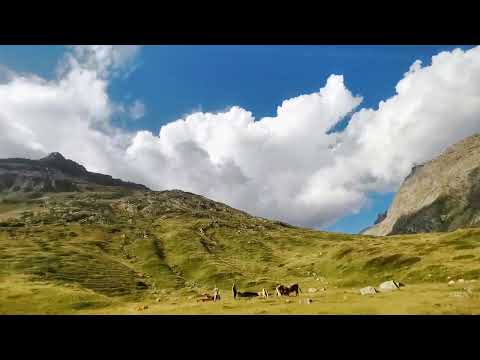 Julieralp, Schweiz (Postauto-Fahrt, St. Moritz - Chur)