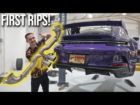 992 GT3 Titanium Exhaust Install!