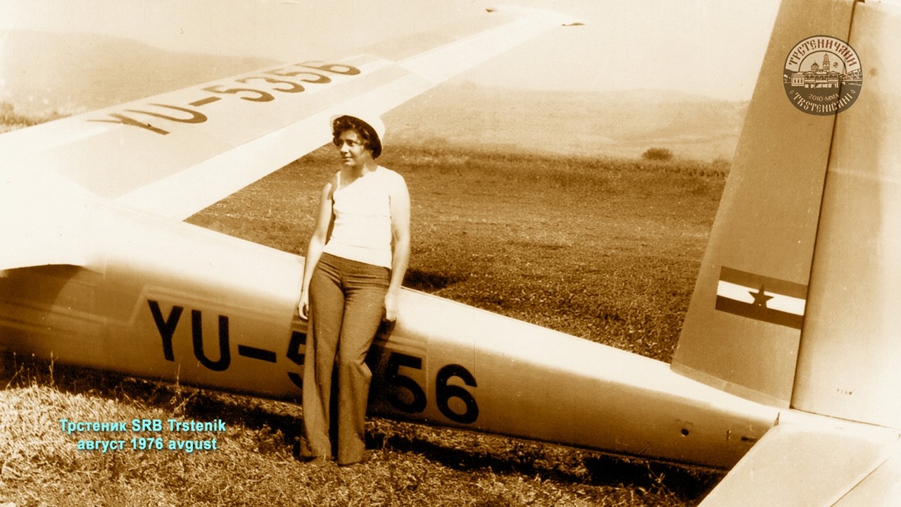 TRSTENIČANKA – Mirjana Erić, PRVA DAMA PILOT JEDRILICA,  otrgli smo od zaborava; U PRIPREMI...
