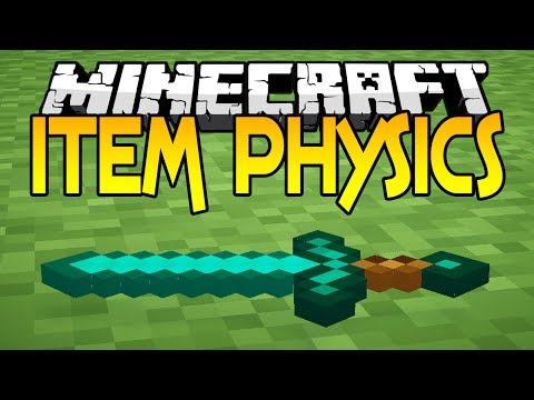 JackSucksAtLife - Minecraft Mods - Item Drop Physics