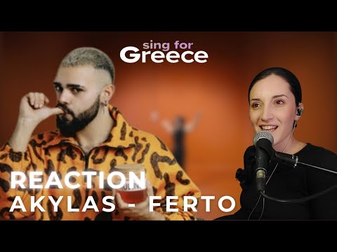 Vocal Coach Reacts to Akylas - Ferto | Sing for Greece 2026