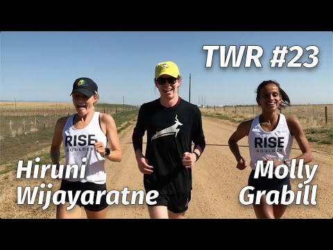 Hiruni Wijayaratne & Molly Grabill Talking While Running #23 (Pro Marathoners & RISE Boulder)