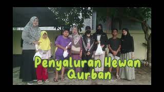 Penyaluran Daging Qurban SDN Bambu Apus 04 Jakarta