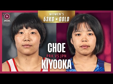 Hyogyong CHOE (PRK) vs. Moe KIYOOKA (JPN) | WW 53kg ASIATISCHE MEISTERSCHAFTEN FINALE 2025