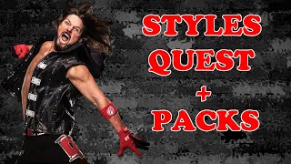 AJ Styles Packs, Walk the Ropes + Quest | 2x Ronin TBG | WWE SuperCard Deutsch