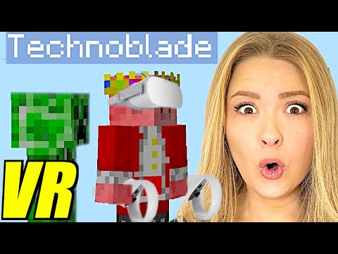 Normies React To Technoblade's Minecraft VR Experience