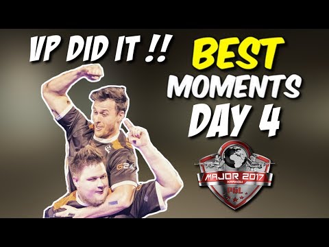 VIRTUS.PRO IN PLAYOFFS !!, OLD PASHA BACK - PGL Major Krakow 2017 DAY 4 BEST MOMENTS