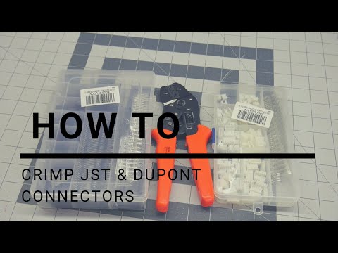 Short - How to Crimp JST & Dupont Connectors