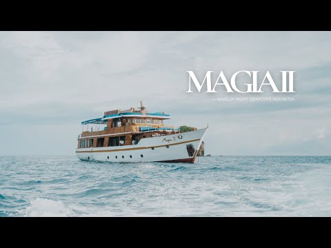 Magia II video tour — luxury yacht charter Indonesia