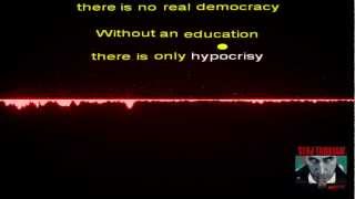 Serj Tankian - Uneducated Democracy Lyrics
