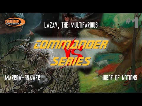 SpielRaum Commander Series (Deckwars) - Lazav vs. Rats vs. Superfriends [DE]