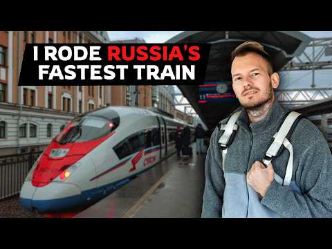 I Rode Russia’s Fastest Train | St. Petersburg → Moscow