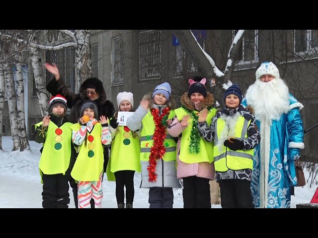 В Ангарске прошла акция «Снежинка ГАИ»