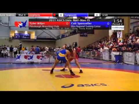 University Freestyle 79kg - Colt Sponseller vs. Tyler Wilps
