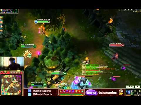 AlexIch plays Shen vs Malphite top lane