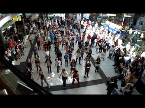 Flashmob Bahnhof Nürnberg